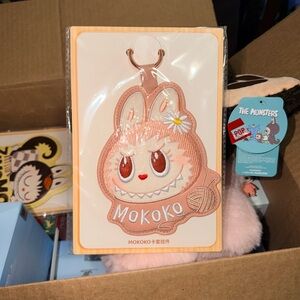 Pop Land Pom Pom Party Series - MOKOKO Card Holder Pendant